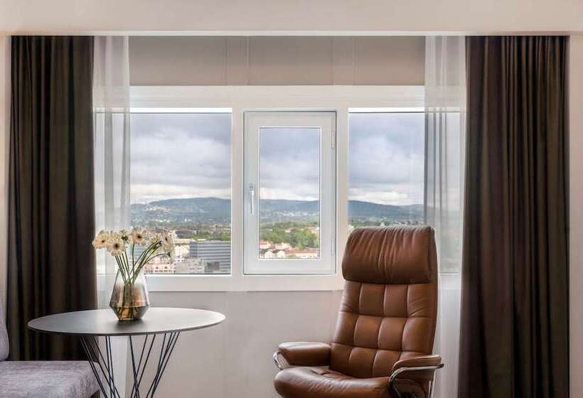 اتاق سوپریور با چشم‌انداز شهر, Radisson Blu Plaza Hotel, Oslo