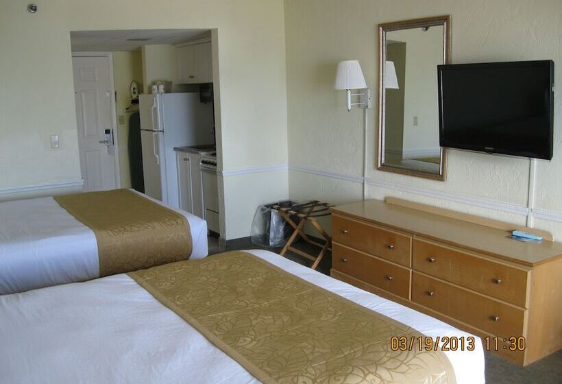 스탠다드 룸 더블 침대 2개, Days Inn By Wyndham Daytona Oceanfront