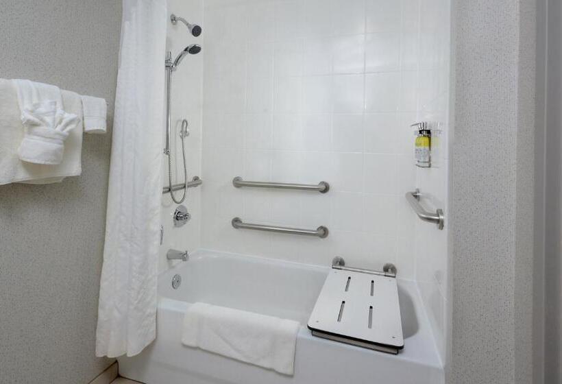 适合残疾人士使用的带超级大床的标准间, Holiday Inn Express Danville, An Ihg