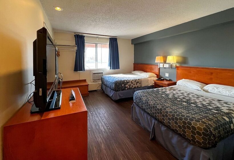 ２ダブルベッドのスタンダードルーム, Econo Lodge Motel Village