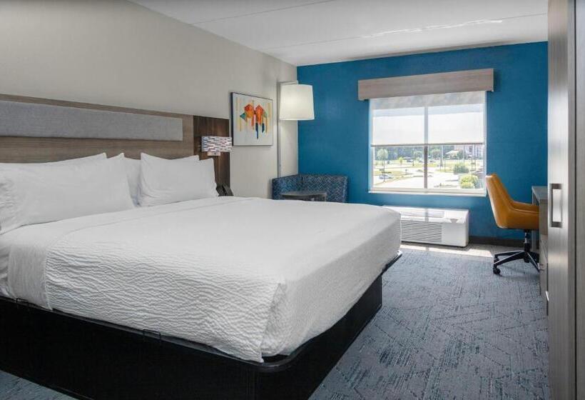 带大床的标准间, Holiday Inn Express Rocky Mount Sports Center By Ihg