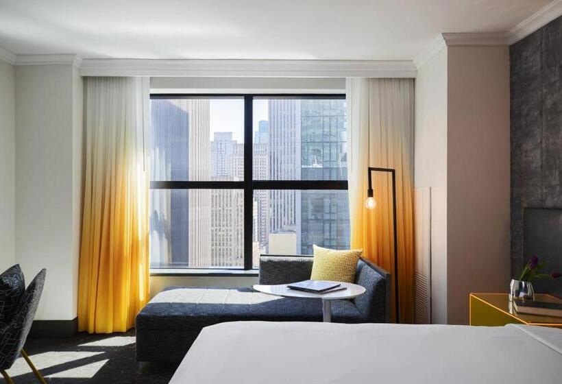 带大床的标准间, Renaissance New York Times Square By Marriott