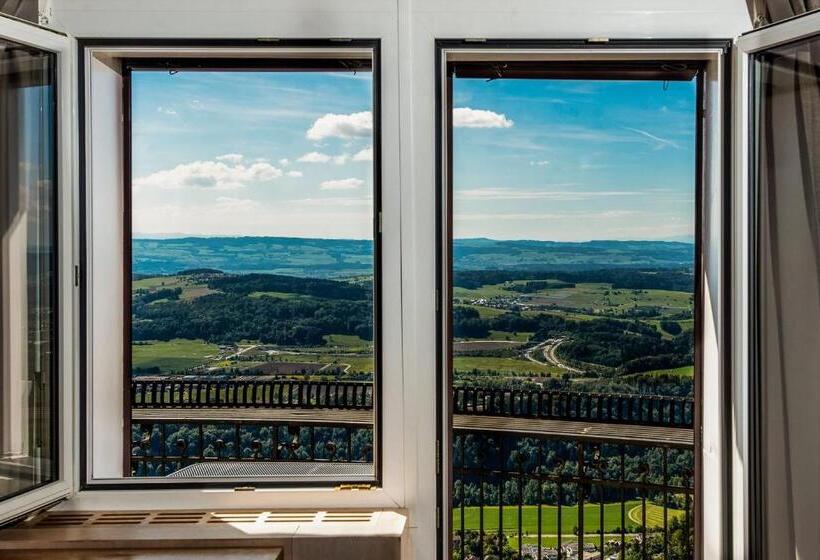 스탠다드 룸 파노라마 전망, Uto Kulm Car Free Hideaway In Zurich
