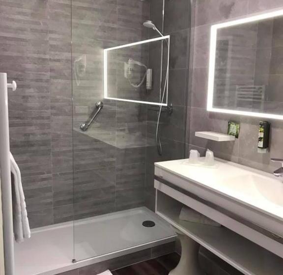 اتاق استاندارد با بالکن, Logis Hotel Arc En Ciel