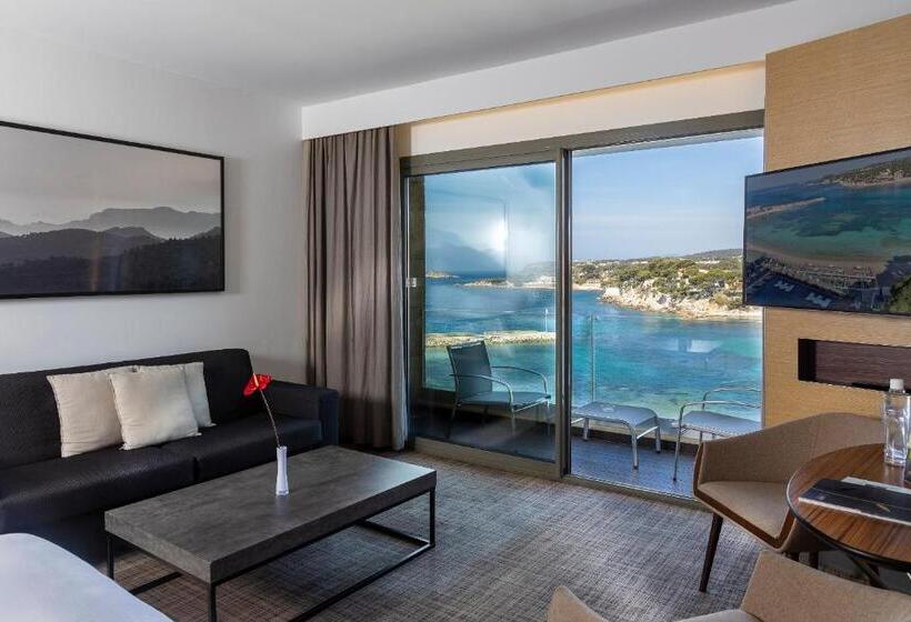 Номер престиж с видом на море, Thalazur Bandol Ile Rousse   Hôtel & Spa