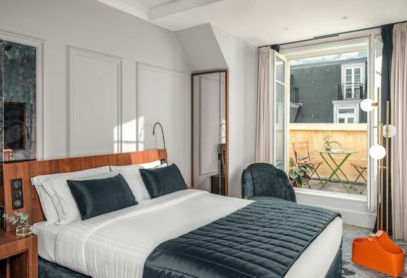 스탠다드 룸 퀸사이즈 침대, M Social Hotel Paris Opera