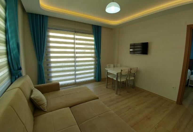 Апартаменты 1 Спальня с Балконом, Arti̇m Apart
