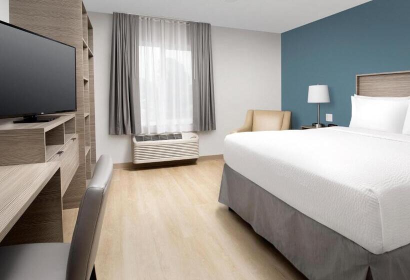 스탠다드 룸 킹사이즈 침대, Woodspring Suites Seattle Tukwila