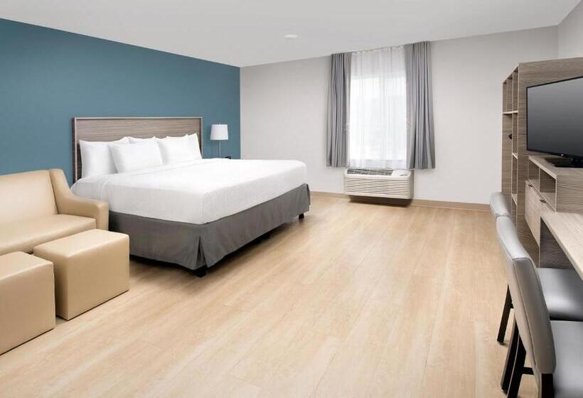 스탠다드 룸 킹사이즈 침대, Woodspring Suites Seattle Tukwila