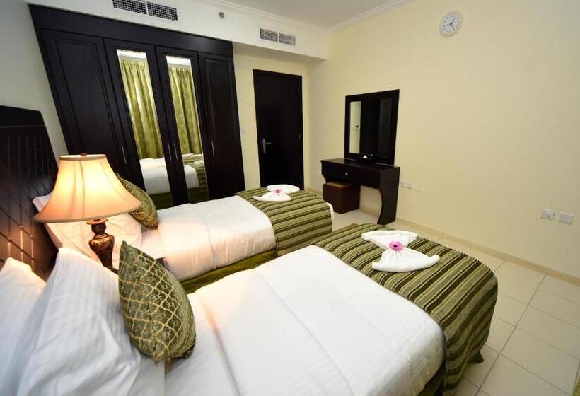 침실 2개 스위트, Alain Hotel Ajman