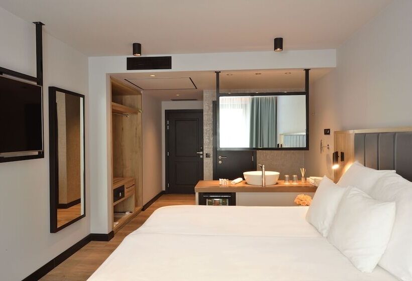 带观景的豪华间, Barcelo Budapest