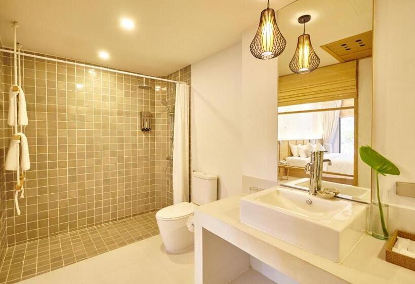 디럭스 트리플 룸, Paradise Beach Resort, Koh Samui   Sha Extra Plus