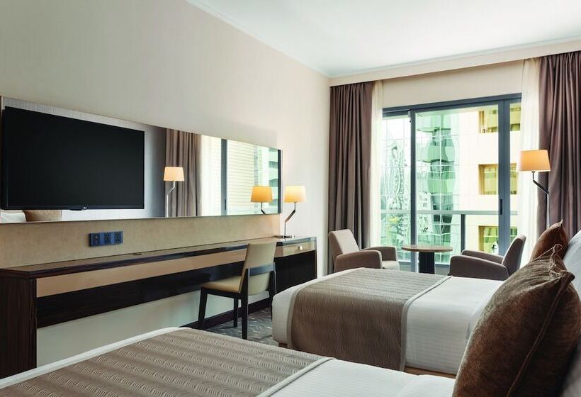 Chambre Deluxe Vue Ville, Hawthorn Extended Stay By Wyndham Abu Dhabi City Center