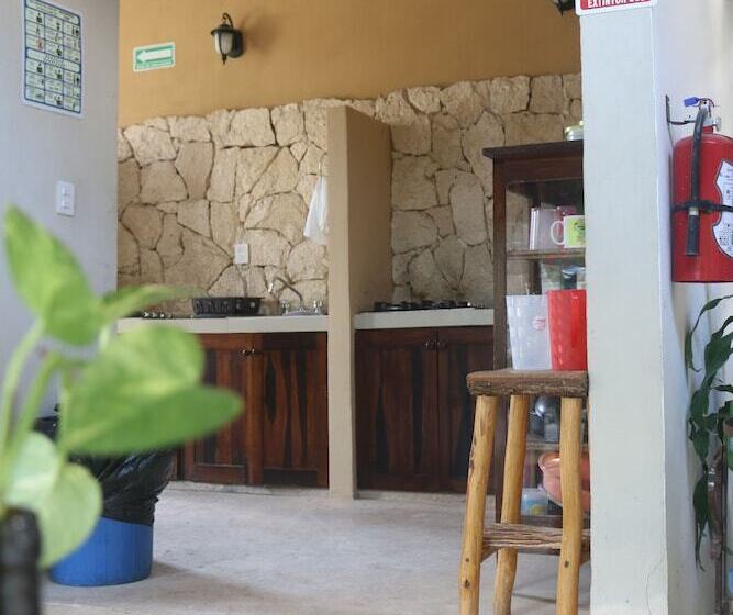 共用房间的床, Hostal Tunich Naj &