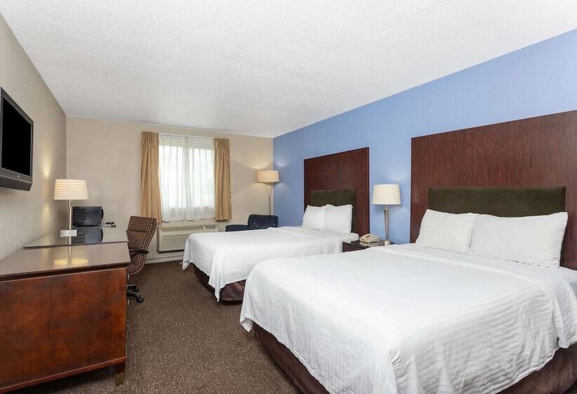 ２ダブルベッドのスタンダードルーム, Days Inn And Suites By Wyndham Hammond In