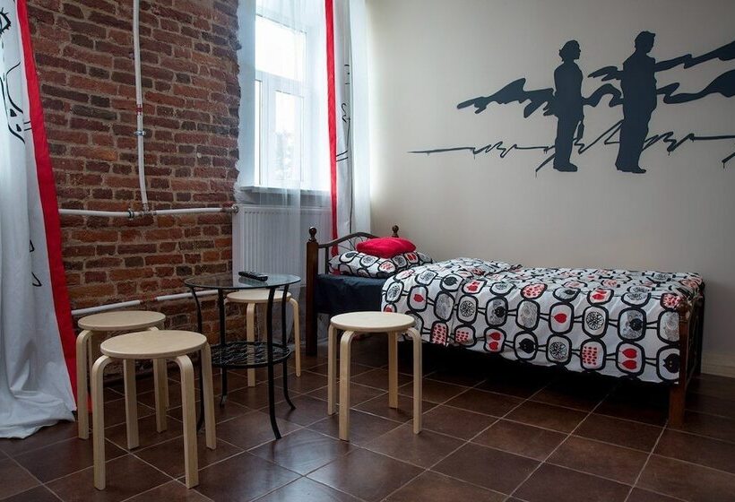Quarto Quádruplo Estandar, Kino Hostel On Viborgskaya
