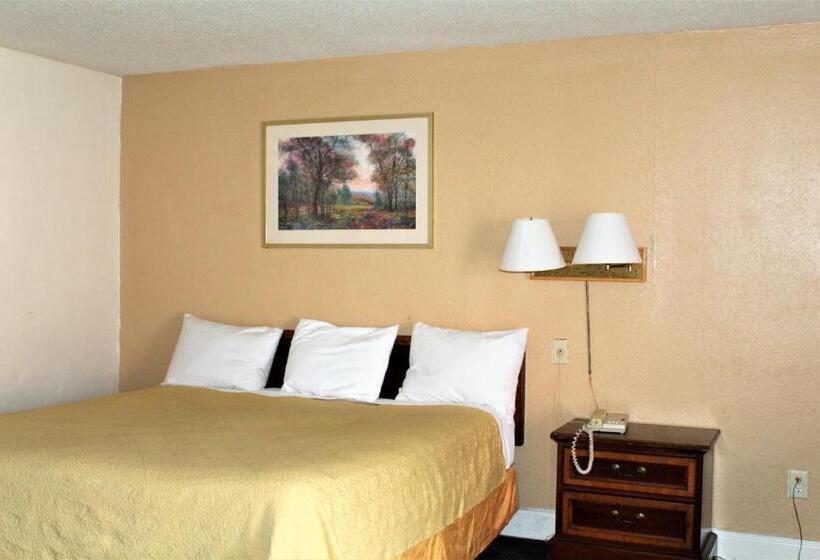 带大床的标准间, Cascades Motel   Chattanooga