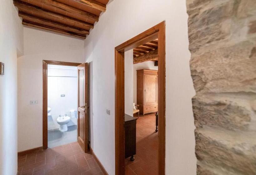 带1个卧室带花园景观的公寓, Fattoria Di Cintoia
