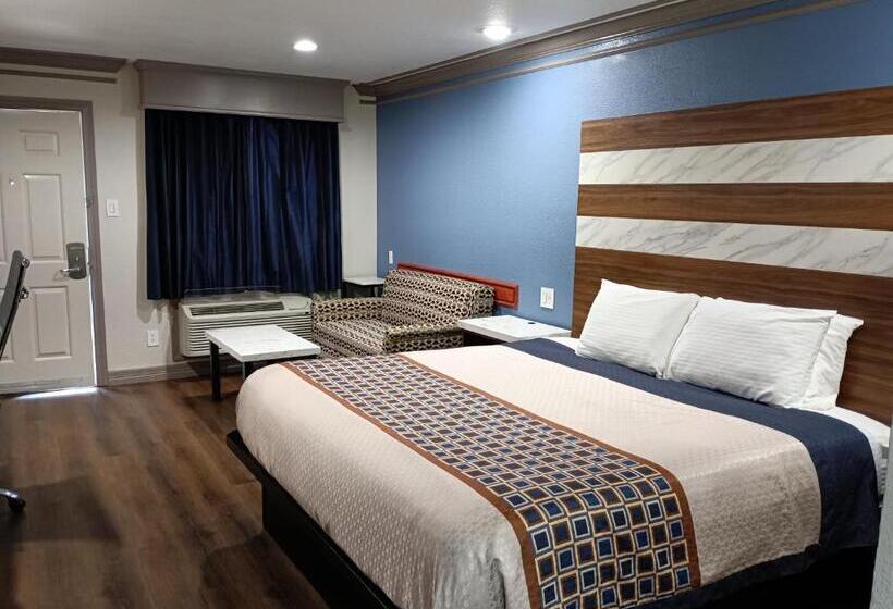 キングサイズベッドのスタンダードルーム, Americas Best Value Inn & Suites Alvin/houston