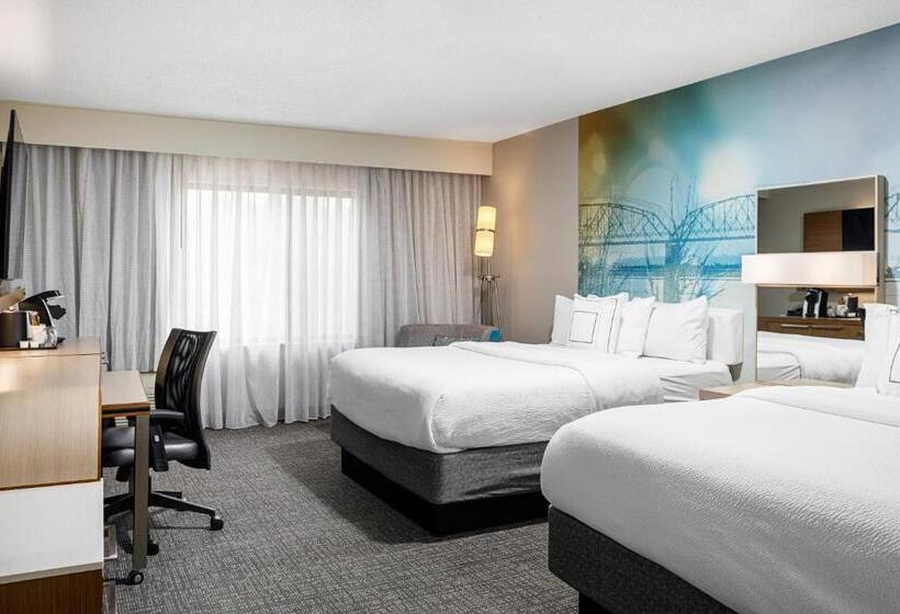 Номер Стандарт 2 Двуспальные Кровати, Courtyard Paducah West