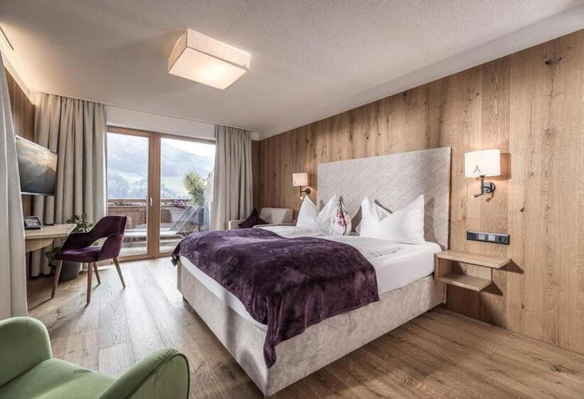 Номер Deluxe, Boutiquehotel Die Alpbacherin