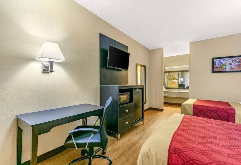 Номер Стандарт 2 Двуспальные Кровати, Econo Lodge