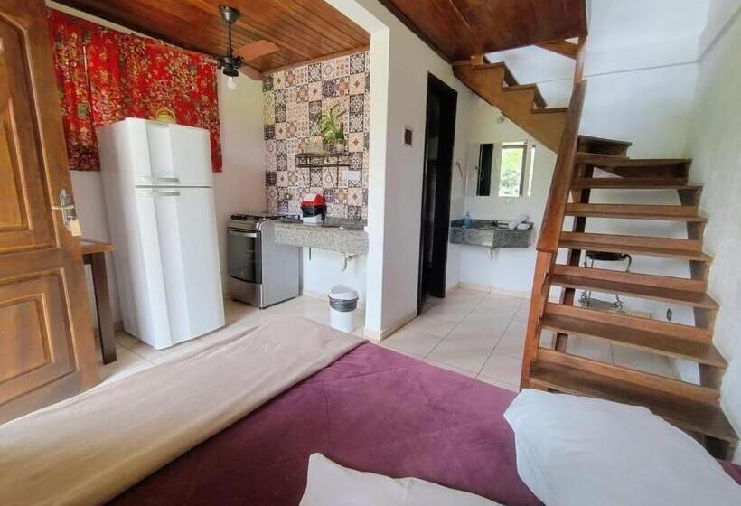 シャレー1寝室, Pousada E Restaurante Dona Siroba