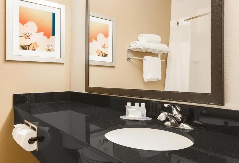キングサイドベッドのスタンダードワンルーム, Fairfield Inn & Suites Houston Humble