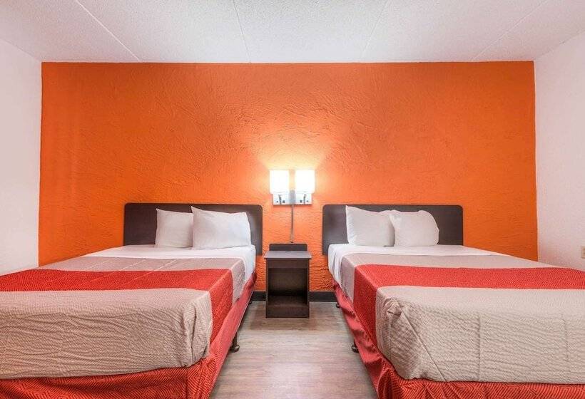 Pokój Standard 2 Łóżka Małżeńskie, Motel 6 Bridgeview, Il