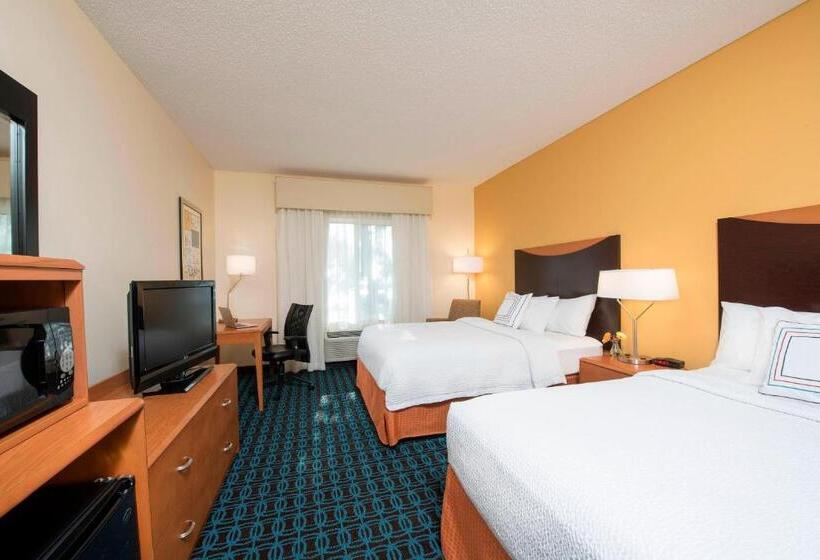Chambre Standard Adaptée aux Personnes à Mobilité Réduite, Fairfield Inn & Suites By Marriott Bloomington