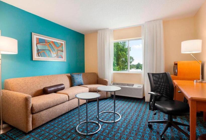 Люкс Кровать Кинг, Fairfield Inn & Suites Lansing West