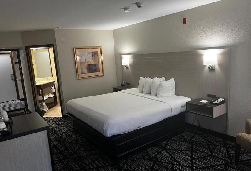 스탠다드 룸 킹사이즈 침대, Baymont By Wyndham Monroe Ohio