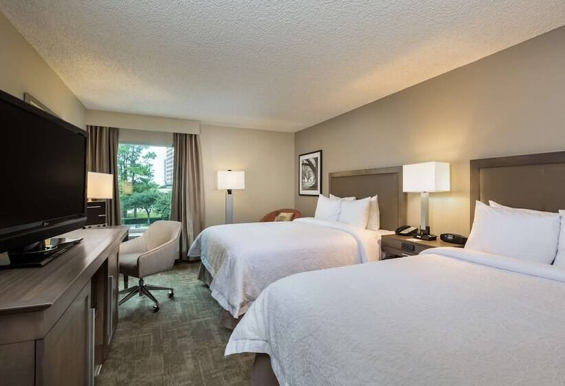 Номер Стандарт 2 Двуспальные Кровати, Hampton Inn Houstonnear The Galleria