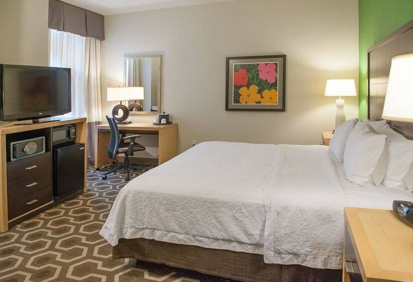 장애인을 위한 킹사이즈 침대 스탠다드 룸, Hampton Inn & Suites New Orleans Downtown
