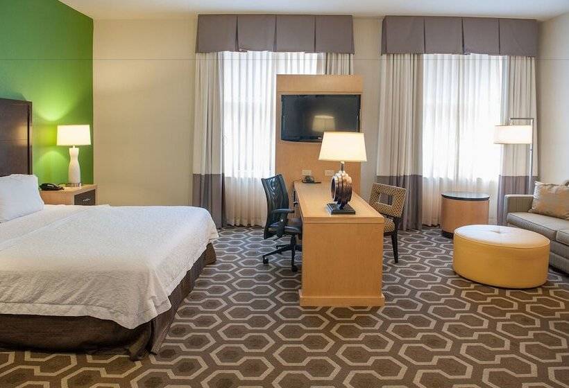 스탠다드 스튜디오 킹침대, Hampton Inn & Suites New Orleans Downtown
