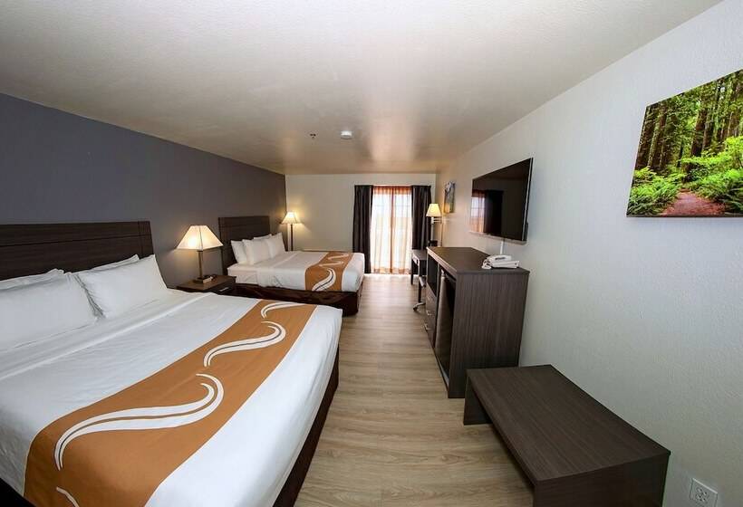 스탠다드 룸 더블 침대 2개, Quality Inn & Suites Crescent City Redwood Coast