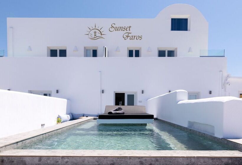 Deluxe Suite Sea View, Sunset Faros