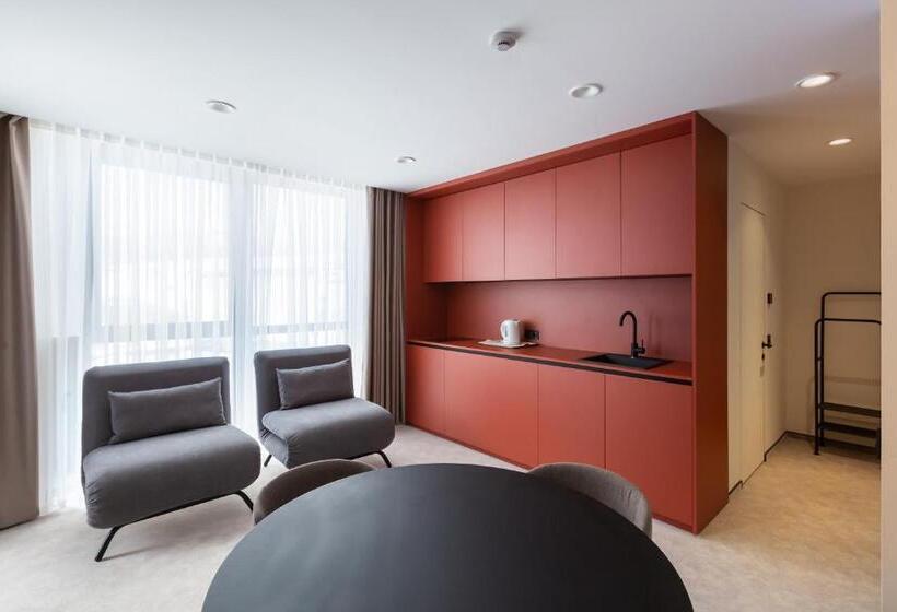 침실 1개 프리미엄 아파트, Hvoya Apart Hotel & Spa