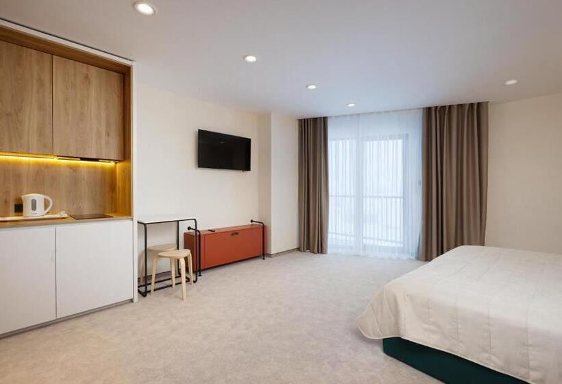 침실 1개 디럭스 아파트, Hvoya Apart Hotel & Spa