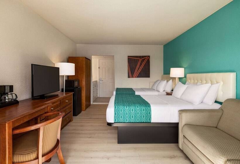 ２ダブルベッドのスタンダードルーム, Howard Johnson By Wyndham Ocean City Oceanfront