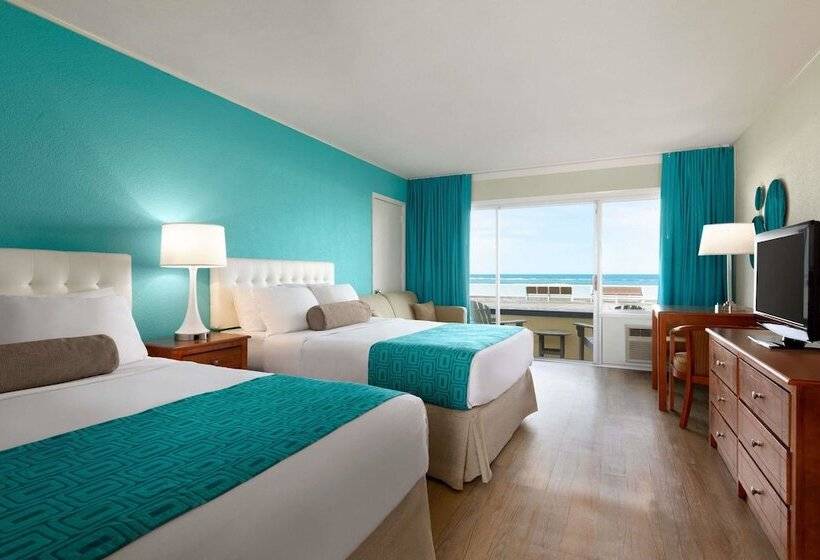 ２ダブルベッドのスタンダードルーム, Howard Johnson By Wyndham Ocean City Oceanfront
