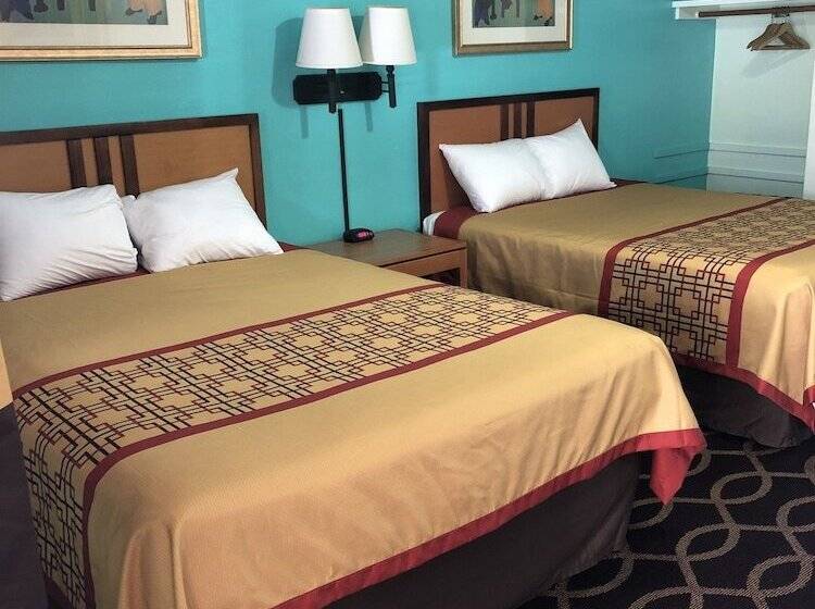 Номер Стандарт 2 Двуспальные Кровати, Klamath Motor Lodge