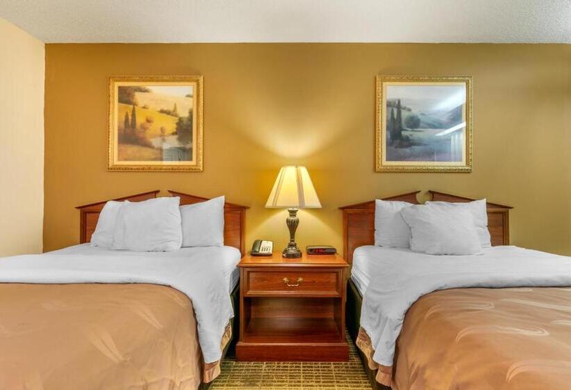 带2个双人床的标准工作室, Quality Inn Johnson City I 26 Exit 17