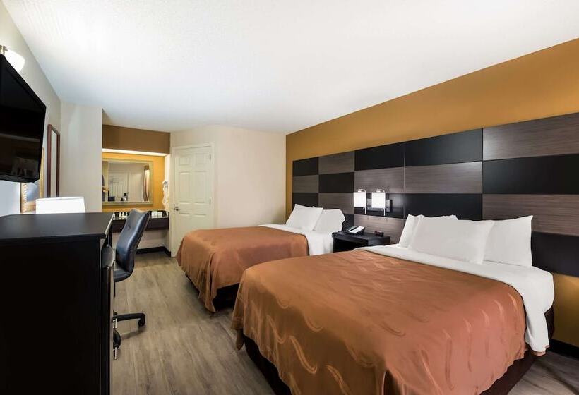 带2个双人床的标准工作室, Quality Inn Johnson City I 26 Exit 17