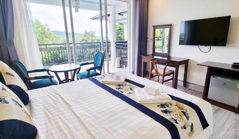اتاق استاندارد با تخت بزرگ, Suối Mây Phú Quốc Garden Resort   Full 24h Stay