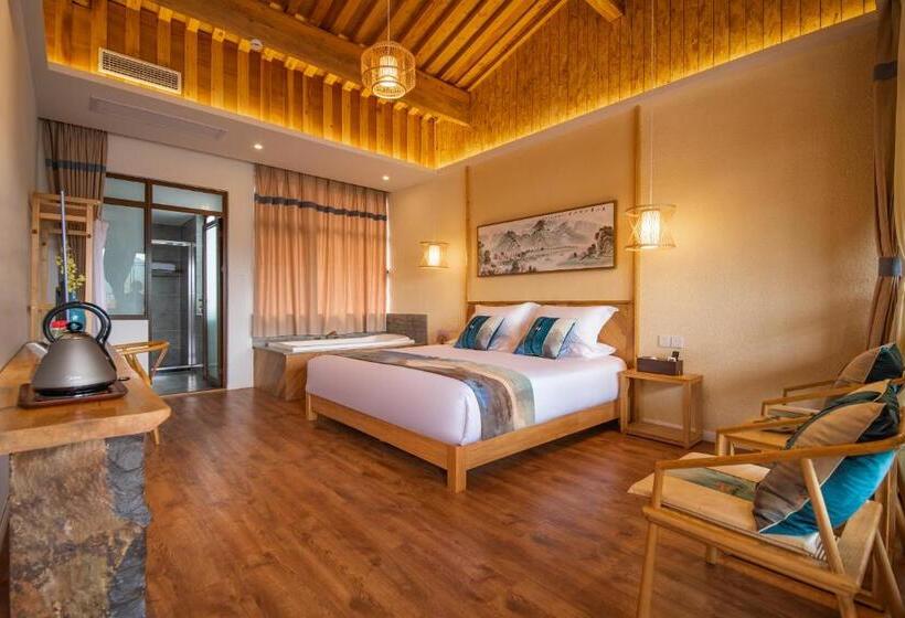Стандартный Номер Кровать Кинг, Floral Tengchong Mountain Residence
