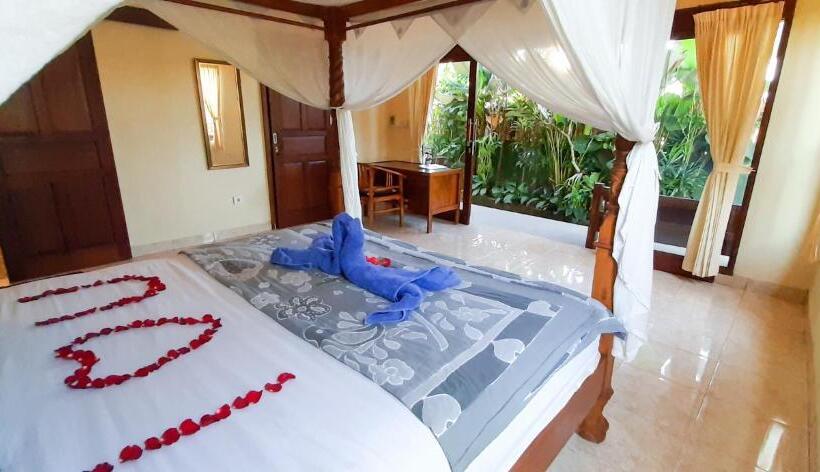 1침실 빌라 정원 전망, Ubud Batik Villa