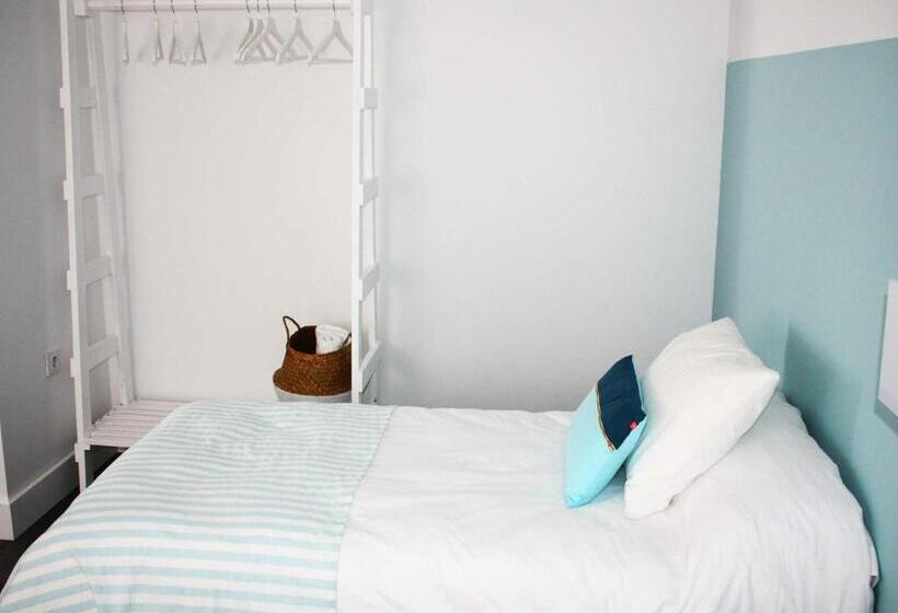 غرفة عائلية, Hostal La Casa Sanlúcar