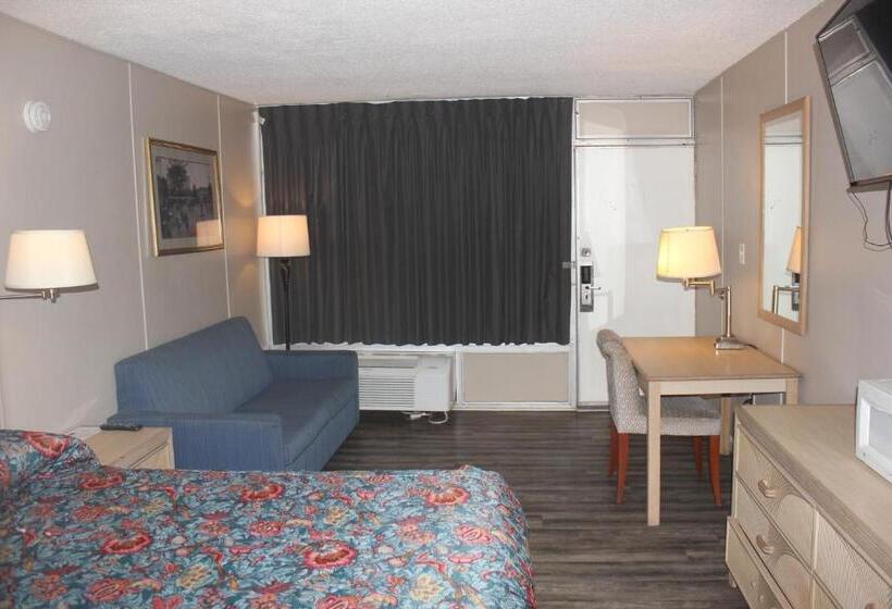 带大床的标准工作室, Red Carpet Inn  Louisville