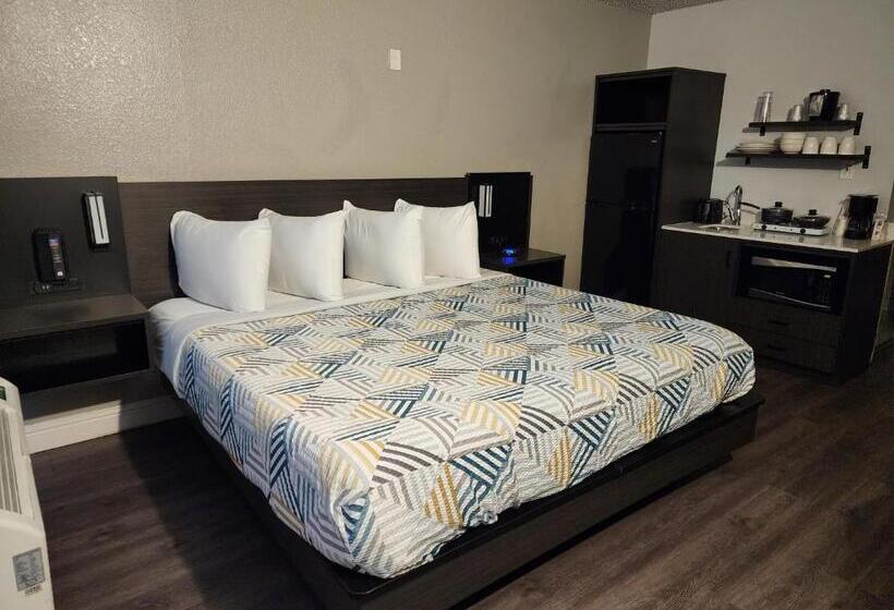 스탠다드 룸 킹사이즈 침대, Studio 6 Sacramento, Ca   Natomas & Smf Airport